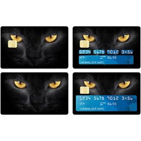 Debit Card Skin Sticker Compatible for Debit Card, Credit Card,Transportation Card,Key Card, Vinyl Matte Decal No Bubble, Slim, Waterproof,Protector Skin (Eyes)