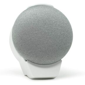 Outlet Wall Mount Holder for Google Nest Mini and Google Home Mini: Essentials Made for Google Home - Fits All Google Mini Generations (2-Pack, Frost White)