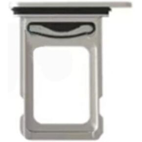 2X Single SIM Card Tray Holder Slot Replacement Compatible with iPhone 14 Pro/iPhone 14 Pro Max (Black)