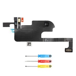 MMOBIEL Earpiece Speaker Compatible with iPhone 14 Plus – Ear Speaker Replacement – Top Speaker, Earspeaker Phone - Ear Piece Speaker Repair – Incl. Screwdrivers