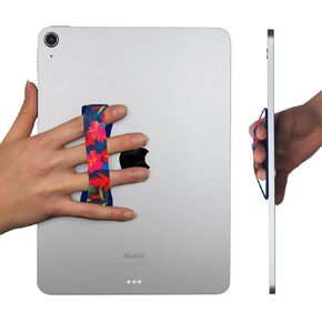 LOVEHANDLE Tablet/XL Grip for Most Tablets and Large Smartphones, Lush Flora