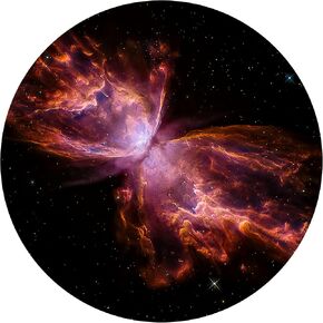 Orzorz Slide Discs Star Projector Galaxy Lite Home Planetarium Projector (Work Star Projector) (Butterfly Nebula)