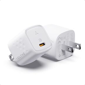 VOLTME USB C Charger, 2 Pack 20W PD 3.0 Wall Charger Block, Compact USB C Fast Charger for iPhone 14/14 Plus/14 Pro/14 Pro Max, Galaxy, Pixel 4/3, iPad/iPad Mini