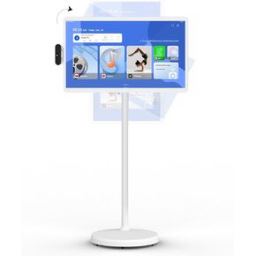 ApoloSign 24-Inch Smart Screen 1080p Portable Monitor with Incell Touch Screen, Android OS(Support Google Store), Built-in Battery(4-6H), Full Swivel Rotation, Voice Remote Control