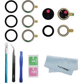 5pcs OEM Original Rear Back Camera Glass Lens Replacement for Samsung Galaxy S21 Ultra 6.8 Inch (All Carriers) with Adhesive Preinstalled with Repair Tools