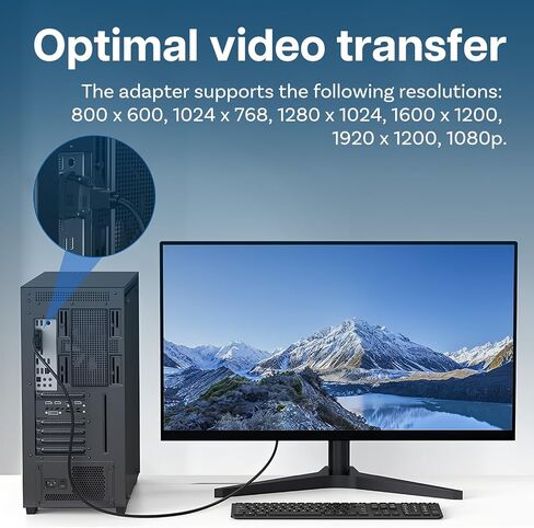 MMOBIEL HDMI to DVI Adapter - Bi-Directional - Male DVI-D Dual Link to Female HDMI - Converter Supports Monitor, PC, TV, Gaming, Projector - 1080p Full HD 60Hz - Gold Connector in Kuwait