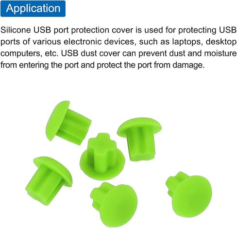 MECCANIXITY 50pcs 3.5mm Headphone Jack Port Plugs Covers Caps Silicone Anti Dust Protector for Earphone Jack, Clear in Saudi Arabia