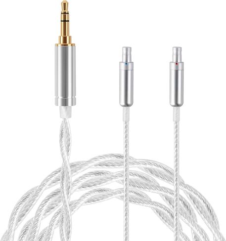 FAAEAL 8N OFC German Copper Cable Wire Compatible with Sennheiser HD800 HD800s HD820 HD820s HD8XX Dharma D1000 Earbuds 1.5m/4.9ft 4.4mm Balanced Plug in Kuwait