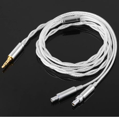 FAAEAL 8N OFC German Copper Cable Wire Compatible with Sennheiser HD800 HD800s HD820 HD820s HD8XX Dharma D1000 Earbuds 1.5m/4.9ft 4.4mm Balanced Plug in Kuwait
