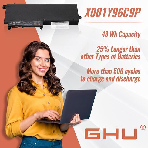 بطارية GHU جديدة CM03XL بقدرة 50 وات في الساعة متوافقة مع HP EliteBook 840 845 850 740 745 750 G1 G2 Series 717376-001 CM03050XL CO06 CO06XL E7U24AA HSTNN-IB4R HSTNN-DB4Q HSTNN-LB4R HP ZBook 14 in Saudi Arabia
