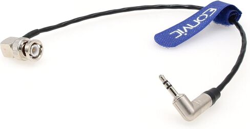 Eonvic Tentacle Sync 3.5mm TRS to BNC Timecode Cable for Canon EOS C300/500 Sony F55/ Amira/Zoom F8 Camera,30CM in Saudi Arabia