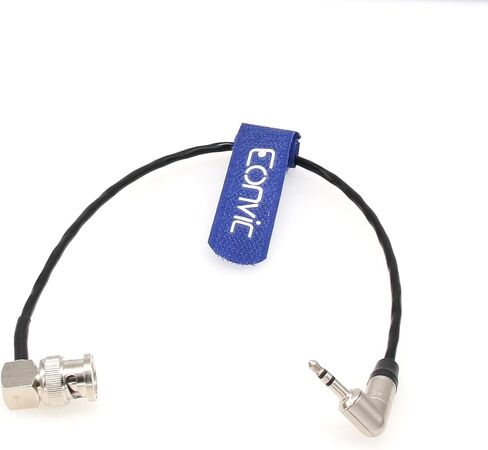 Eonvic Tentacle Sync 3.5mm TRS to BNC Timecode Cable for Canon EOS C300/500 Sony F55/ Amira/Zoom F8 Camera,30CM in Saudi Arabia