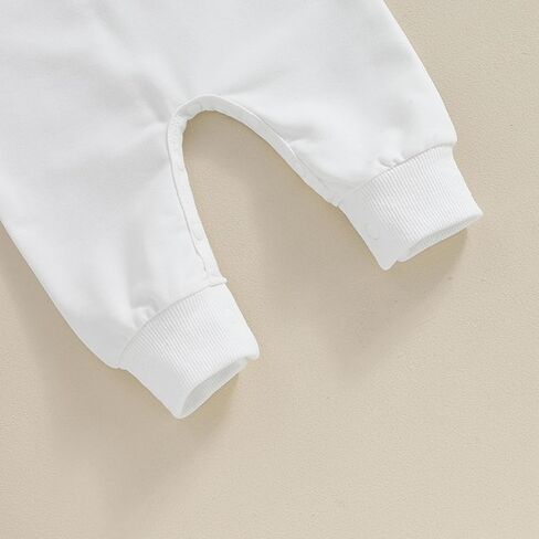 Bagilaanoe Infant Baby Boy Girl St. Patrick 's Day Outfit Clothes Clover Long Sleeve Romper One Piece Jumpsuit Pants in Saudi Arabia