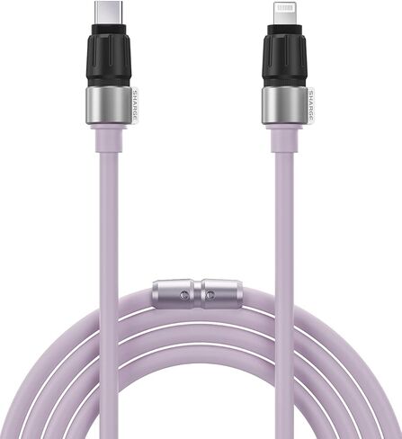 شاحن iPhone MFi معتمد من USB C إلى كابل Light-ning، سلك شاحن iPhone سريع الشحن لهاتف iPhone 14/13/12 Pro Max XR XS وiPad والمزيد (3.9 قدم) in Kuwait