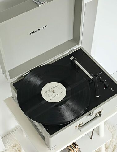 Crosley CR6253B-LT Anthology Vintage Record Player, Light Tan in Kuwait