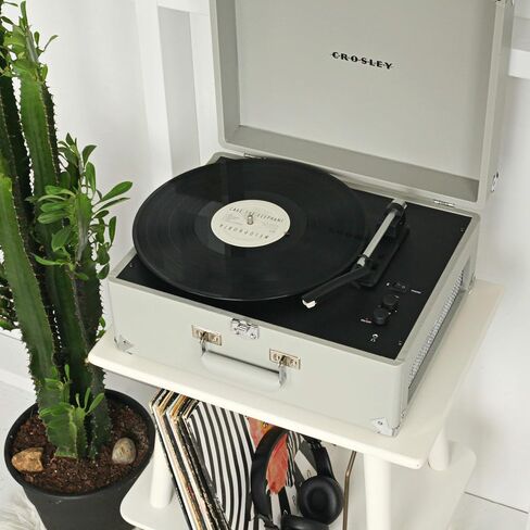 Crosley CR6253B-LT Anthology Vintage Record Player, Light Tan in Kuwait