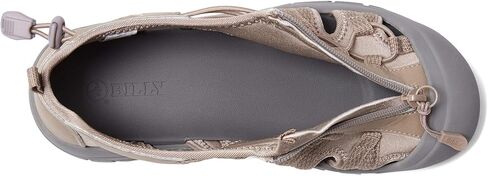 صندل BILLY Footwear River للنساء - جزء علوي من الليكرا - بطانة من البولي يوريثين - نعل خارجي مطاطي رمادي داكن 6.5 M in Kuwait