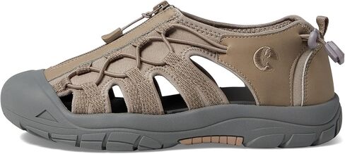 صندل BILLY Footwear River للنساء - جزء علوي من الليكرا - بطانة من البولي يوريثين - نعل خارجي مطاطي رمادي داكن 6.5 M in Kuwait