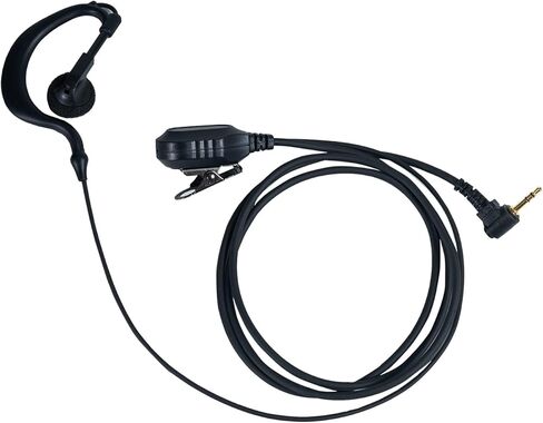 سماعة أذن لاسلكية مع ميكروفون PTT G على شكل سماعة أذن متوافقة مع Motorola Talkabout MH230R MR350R T200 T200TP T260 T260TP T460 T600 MT350R راديو ثنائي الاتجاه 10 عبوات in Saudi Arabia