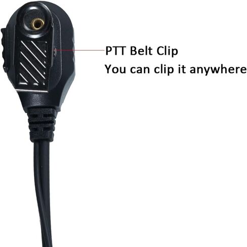 سماعة أذن لاسلكية مع ميكروفون PTT G على شكل سماعة أذن متوافقة مع Motorola Talkabout MH230R MR350R T200 T200TP T260 T260TP T460 T600 MT350R راديو ثنائي الاتجاه 10 عبوات in Saudi Arabia