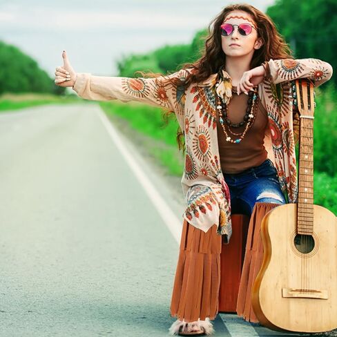 أغطية أحذية هيبي هامشية للنساء، أغطية أحذية أزياء هيبي في السبعينيات، أغطية أحذية مهداة، أغطية أحذية هيبي هامشية، إكسسوارات أحذية للنساء، أغطية أحذية للنساء، إكسسوارات أزياء هيبي للسيدات (بني) in Kuwait