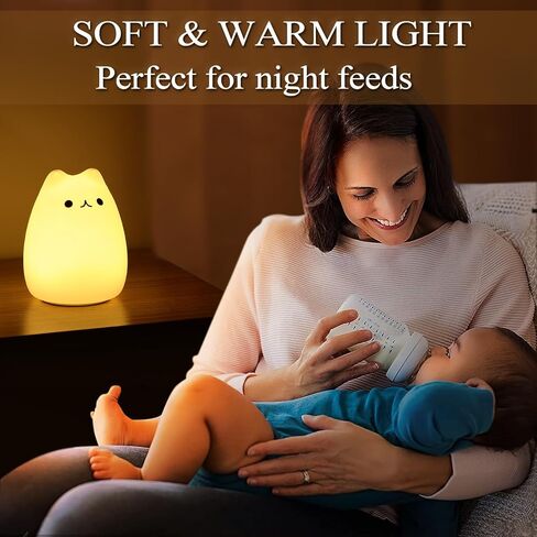Night Light for Kids Bunny Lamp,Cute Night Light for Girls,Rechargeable Baby Nursery Night Light Toddler Nightlight for Bedroom, Cute Gifts Animal Bunny Kids Lamp Kawaii Room Decor in Kuwait