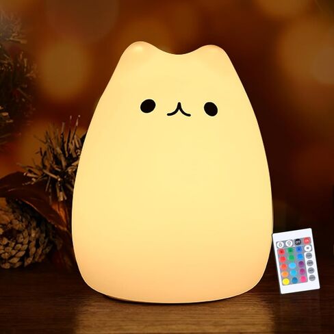 Night Light for Kids Bunny Lamp,Cute Night Light for Girls,Rechargeable Baby Nursery Night Light Toddler Nightlight for Bedroom, Cute Gifts Animal Bunny Kids Lamp Kawaii Room Decor in Kuwait