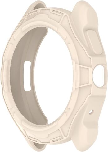 حافظات الساعة المتوافقة مع حافظة Ticwatch Pro 5 (بدون واقي شاشة) ملحقات غطاء حماية ناعم من مادة TPU (ضوء النجوم + أسود) in Kuwait