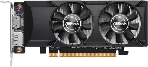 ASRock Intel ARC A750 Challenger D 8GB OC، 8GB DDR6، PCIe4، 2 HDMI، 2 DP، ساعة 2200 ميجاهرتز، تبريد 0 ديسيبل، كسر سرعة التشغيل in Kuwait