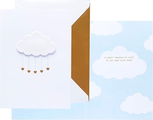 C.R. Gibson Handmade Glittery Happy Birthday Cards for Girls, Assorted 3pc, 5'' x 7'' in Saudi Arabia