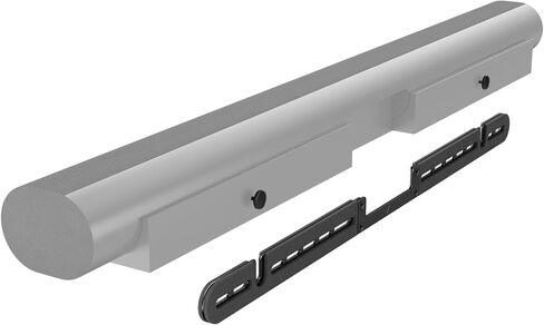 PUTORSEN Soundbar Wall Mount مصمم لشريط الصوت Sonos Arc، حامل تثبيت مكبر الصوت منخفض المستوى تحت التلفزيون مع بطانة إسفنجية عالية الكثافة، سهل التجميع، أسود in Kuwait