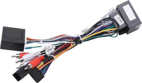 Radio Stereo Wiring Harness Adapter,Audio Wiring Harness with CAN Bus Box 16Pin Replacement for Cruze in Saudi Arabia