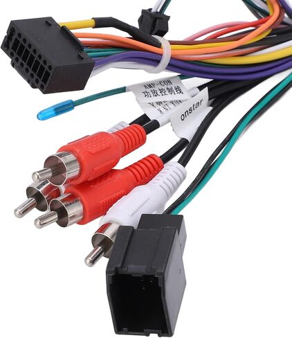 Radio Stereo Wiring Harness Adapter,Audio Wiring Harness with CAN Bus Box 16Pin Replacement for Cruze in Saudi Arabia