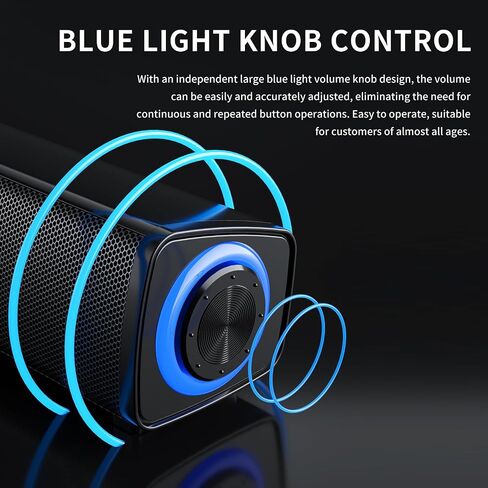 Computer Speaker, Dual 5W USB Powered 3.5mm AUX-in, Plug-n-Play Soundbar for Desktop Monitor, PC, Laptop, Tablets, Crystal-Clear Sound, Loud Volume, Volume Control, Metal Mesh Surface in Saudi Arabia