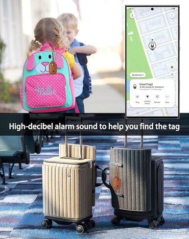 for Samsung SmartTag2 Case,SmartTag2 Leather Case,GPS Tracker Holder PU Leather Tracking Device Protective Cover for Samsung SmartTag2 (Green) in Saudi Arabia