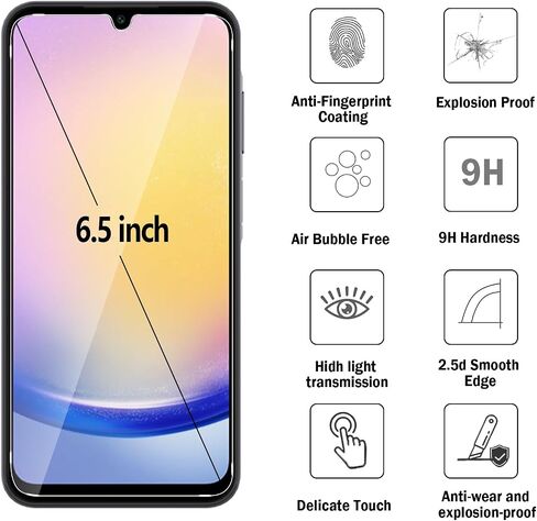 عبوتان+2 واقي شاشة لهاتف Samsung Galaxy Z Flip 6/Galaxy Z Flip 5، واقي شاشة أمامي من مادة TPU + زجاج مقسى خلفي، مقاوم للغاية، مضاد لبصمات الأصابع، وضوح عالي، لا يوجد فقاعات لفيلم الحماية Galaxy Z Flip 6 in Saudi Arabia