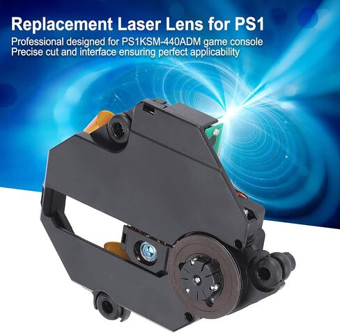Replacement Lens for PS1, Game Console Optical Lens Replacement Stable Performance Optical Lens Parts for PS1 KSM 440ADM(KSM-440ADM) in Saudi Arabia