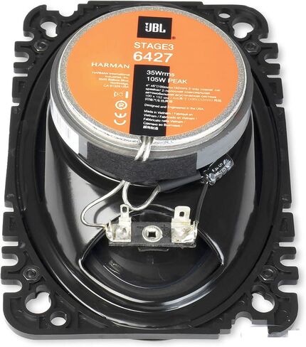 JBL Stage 6402 210W Max (70W RMS) 4" x 6" 4 ohms Stage Series 2-Way Coaxial Car Audio Speakers in Saudi Arabia