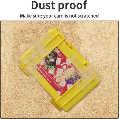 LYNCA Switch Game Card Case Compatible with Nintendo Swith Games, Protective Switch Game Cartridges Holder Carrying Storage Box, Portable Game Card Holder Case 16 Cartridge Slots for Nino Switch in Kuwait