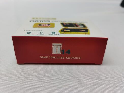 LYNCA Switch Game Card Case Compatible with Nintendo Swith Games, Protective Switch Game Cartridges Holder Carrying Storage Box, Portable Game Card Holder Case 16 Cartridge Slots for Nino Switch in Kuwait