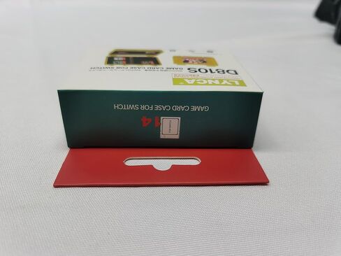 LYNCA Switch Game Card Case Compatible with Nintendo Swith Games, Protective Switch Game Cartridges Holder Carrying Storage Box, Portable Game Card Holder Case 16 Cartridge Slots for Nino Switch in Kuwait