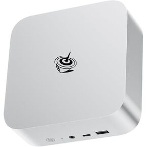 Beelink SER8 Gaming Mini PC, AMD Ryzen 7 8845HS(8T/16T, up to 5.1GHz), 32GB DDR5 1TB PCIe4.0 SSD, Desktop Computer AMD Radeon 780M 4K Triple Display HDMI+DP+USB4, WiFi 6, BT 5.2, 2.5G LAN