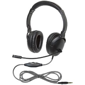 Califone 1017MT NeoTech Plus Headset with Gooseneck Microphone, 3.5mm Plug
