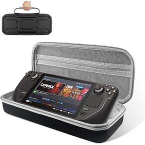 YAMTO Carrying Case Fits for Asus Rog Ally Gaming Handheld and Accessories, Compact Design,Portable Hard Bag for Travel and Storage,Black