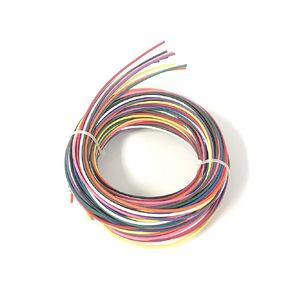 AUTOMOTIVE WIRE 16 AWG HIGH TEMP GXL STRANDED PURE COPPER WIRE 10 COLORS 25 FT EA