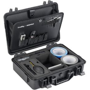 SMALLRIG x Andyax Toolbox for Creators, Camera Tool Box Hard Case Including Assembly Tool Set, Lens Cleaning Set, Data Storage and Transmission Set, Adhesive Labeling Set - 4562