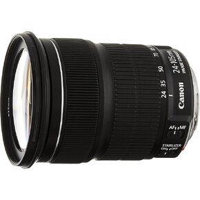 Canon EF 24-105 mm f/3.5-5.6 is STM Lens - Black (Renewed)