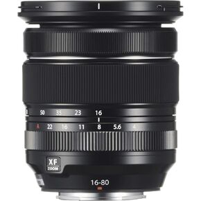 FUJIFILM X Replacement Lens Fujinon Zoom Standard 0.6-3.1 inches (16-80 mm) F4 Thread, Image Stabilization, Dustproof, Splashproof, Low Temperature Resistant, Aperture Ring F XF16-80MMF4 R OIS WR