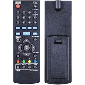 New AKB73896401 Replacement Remote Control fit for LG BLU RAY DISC DVD Player BP340 BP350 BPM25 BPM35 UP870 UP875 BP550