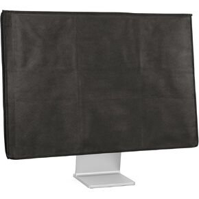 kwmobile Cover Compatible with 31-32" monitor - 3-in-1 Case with Storage for Mouse, Keyboard - Dark Grey